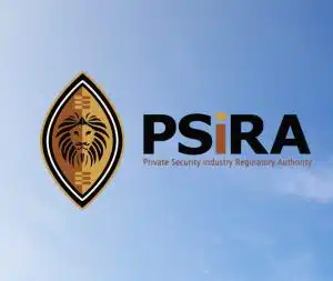 Private Security Industry Regulatory Authority logo to confirm Mtunzini Group registration status