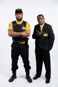 Campus security services Johannesburg with professional officer on site