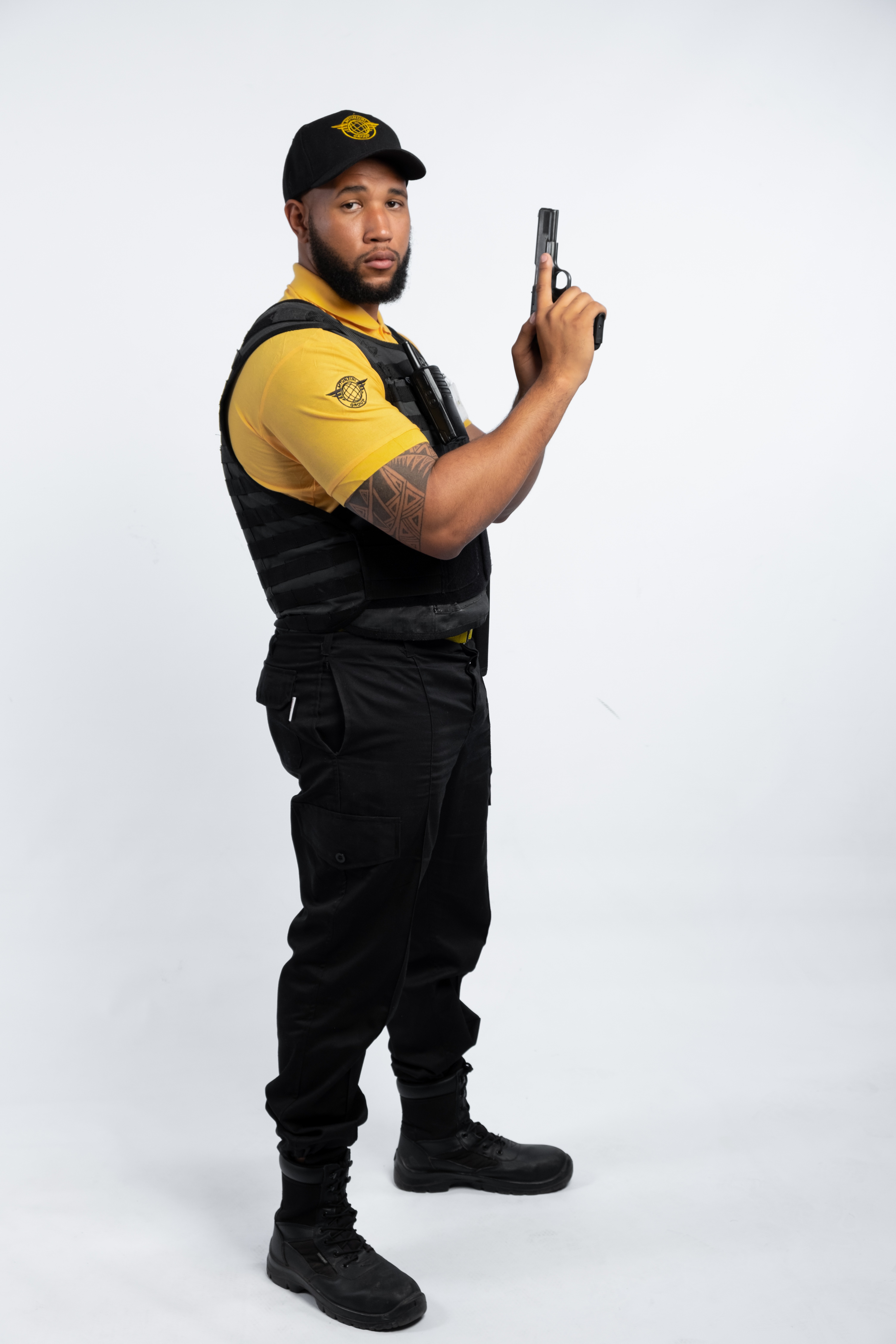 Security Guarding Services Cape Town armed response officer on patrol