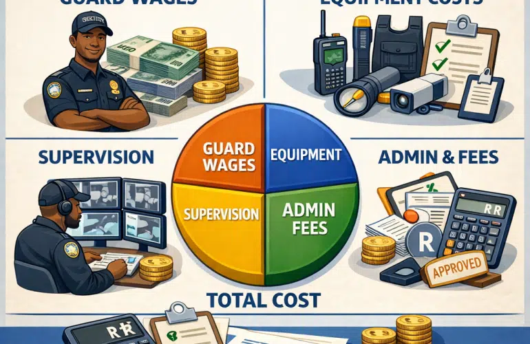 Security Companies Guarding costing