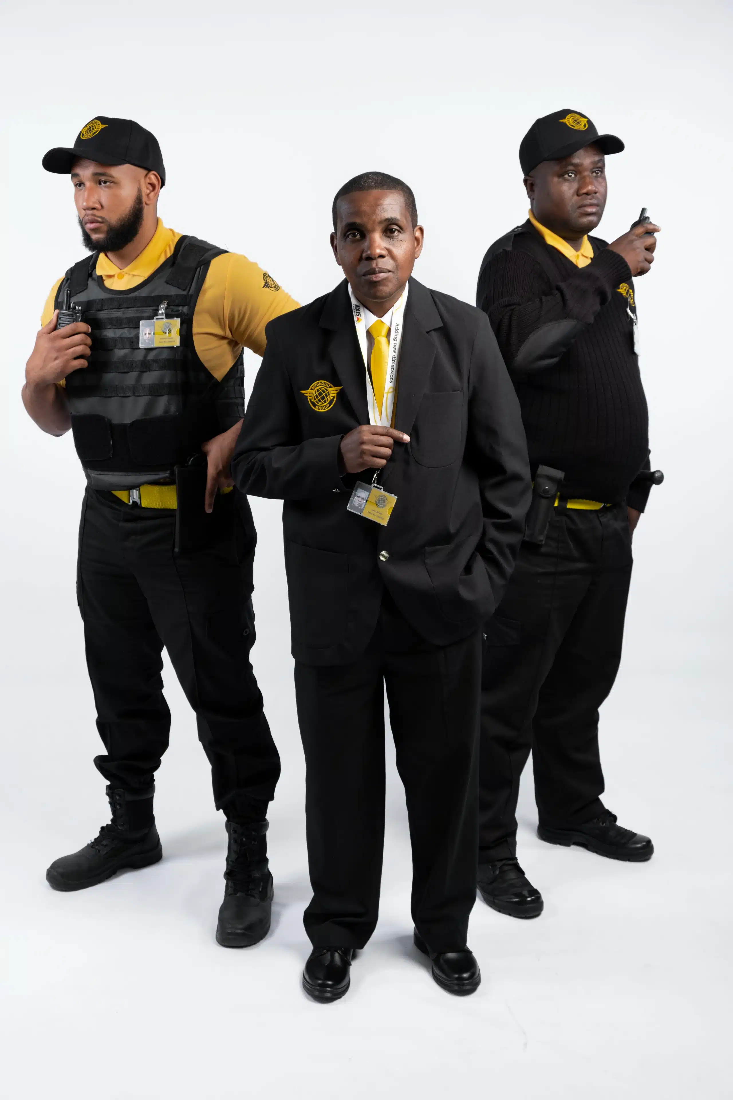 Mtunzini Group security guards standing on site